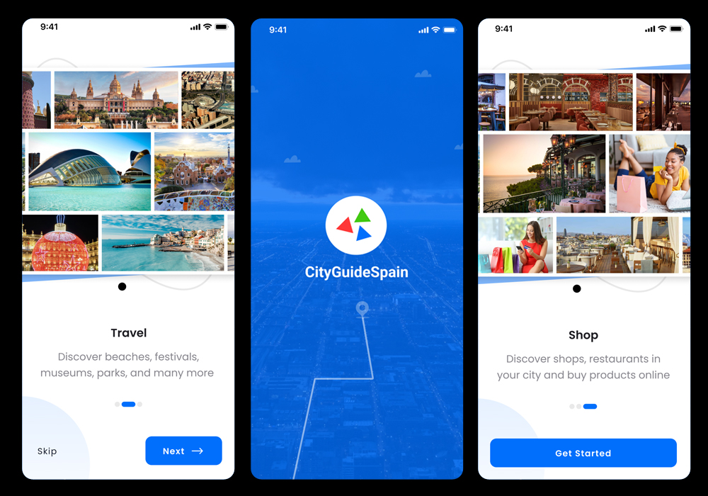 City Guide App - Spain